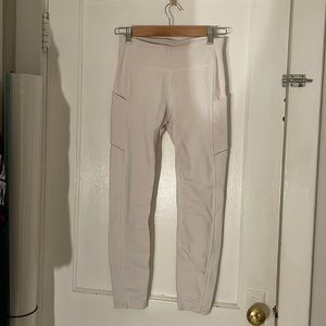 Lululemon White Speed Up Tight